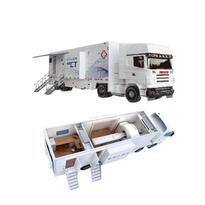 重卡型車載CT（智能移動(dòng)醫(yī)療車）